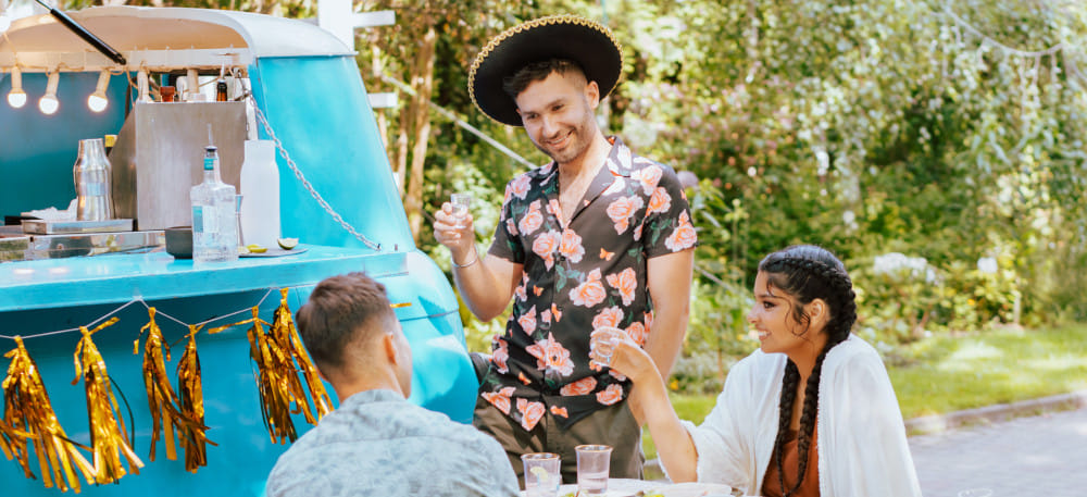 Geschäftsidee: Food Truck für eine Hochzeit!