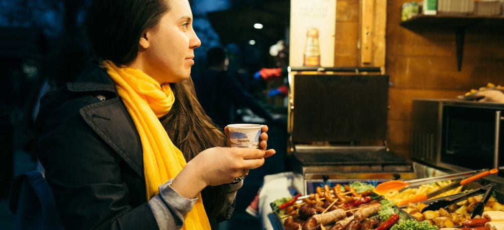 Ideen für wärmende Getränke und Snacks von Food Trucks