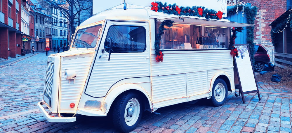 Wie sorgt man dafür, dass die Mitarbeiter von Food Trucks sich im Winter wohl fühlen?